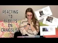 CRAIGSLIST REACTION Reacting to Rabbit Postings on Craigslist Part 1