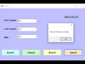 Tutorial in VB net All ways insert button code in VB net using sql database