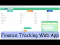 Budgeting and Expense Tracking Web App