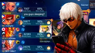 I FINALLY MET THE CRAZIEST PLAYERS IN MLBB ☠️ (i got humbled)