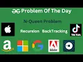 N-Queen Problem 30 Aug POTD Problem of the day GeeksForGeeks