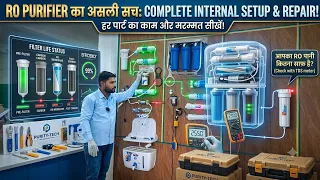 RO Purifier Complete Setup in Wall आरो को दिवाल पर बना दिया Step by Step 