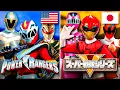 Power Rangers vs Super Sentai - the differences
