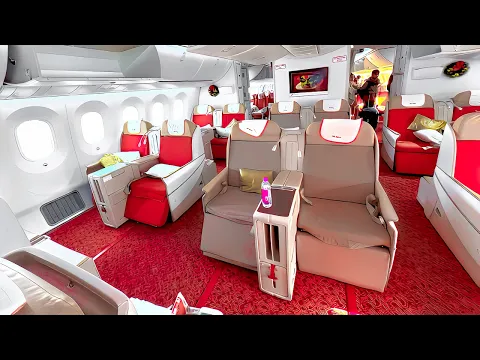 Download MP3 Air India Business Class B787 Dreamliner from Delhi to Tokyo (Full Flight Experience)