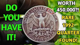 This 1992-D Quarter Could Make You 450 000 Check Your Change NOW