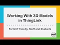 Working with 3D Models in ThingLink
