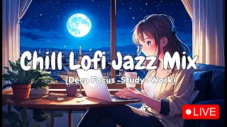 24/7 Lofi Study Beats 📚 Deep Focus & Work Music ✨ Mellow Vibes