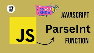 JavaScript ParseInt Function Javascript Function
