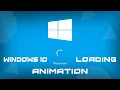Windows 10 Loading Animation With HTML CSS Create Windows Preloader in CSS