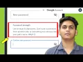 Password strength Use at least 8 characters Don t use a password from another site google account