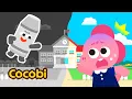 Berhenti!😲 Kembalikan Warna Kami!🌈 | Lagu Anak-anak | Cocobi