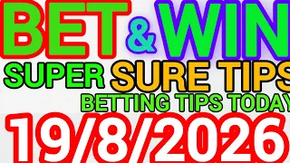 CORRECT SCORE PREDICTIONS 2026 FOOTBALL PREDICTIONS TODAY SURE TIPS