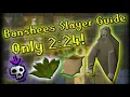 OSRS QUICK and SIMPLE Banshees Slayer Guide Rapid Slayer Series