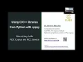 2 Using libraries from Python with cppyy - Simone Bacchio EuroCC Cyprus