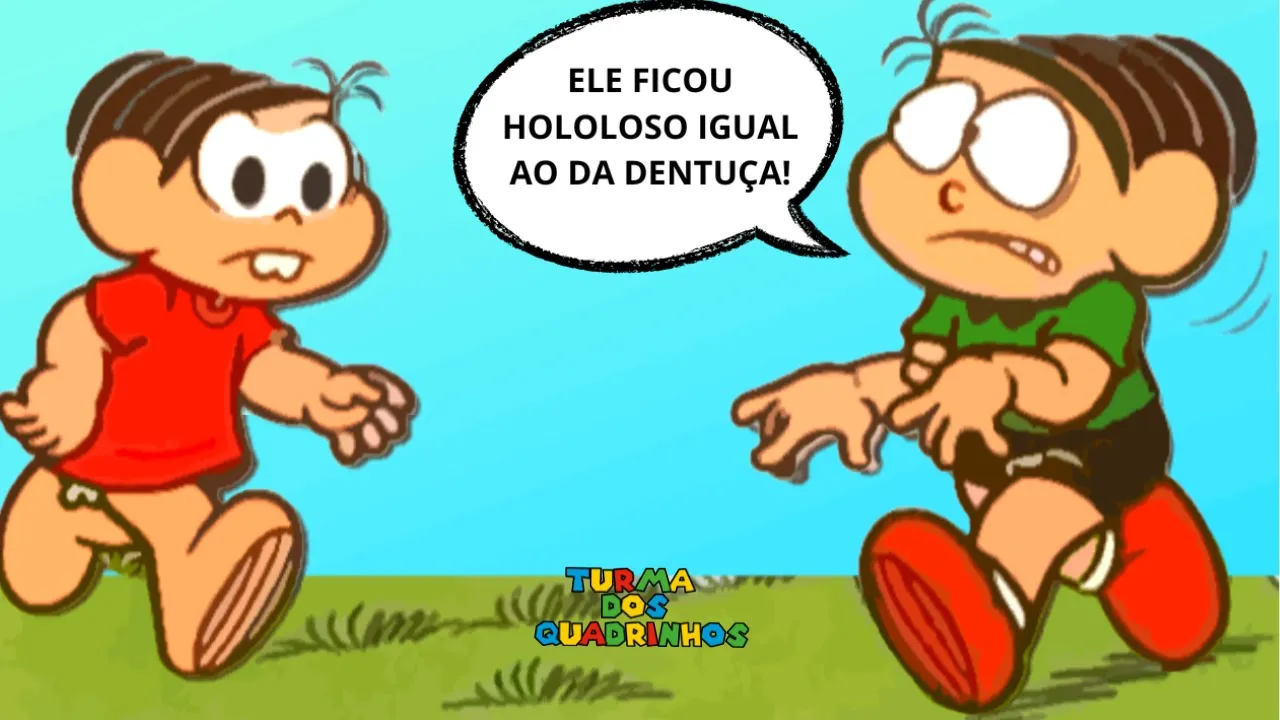 O NOVO CABELO DO CEBOLINHA - QUADRINHOS DA TURMA DA MÔNICA