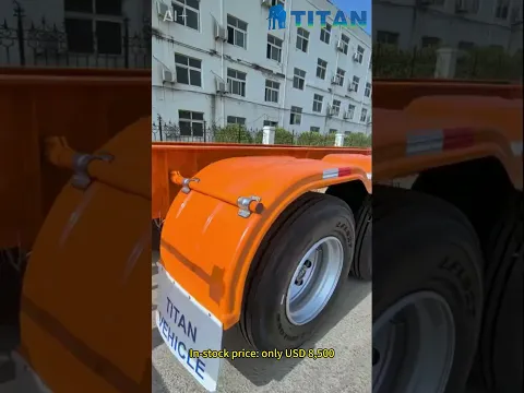 2 Axle Container Chassis Trailer | Ready Stock Only $8,500 | Load Tested & Customizable