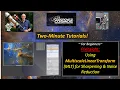 2-Minute Tutorial Using MultScaleLinearTransform MLT for Sharpening and Nose Reduction