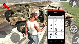 NEW UPDATE SECRET ALL CHEAT CODE 2026 in Indian Bike Driving 3D | ARMY JEEP CAR CHEAT CODE