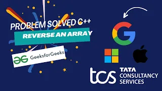 Reverse an Array GFG Not getting solution in C POTD Solution