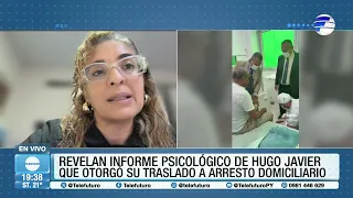 Revelan informe psicológico de Hugo Javier