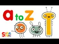 Lagu Alphabet For Kids | Learn Letters a to z with Pratfall ABCs | Super Simple ABCs