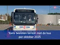 Lagu De nieuwe toets besloten terrein met de bus - Per oktober 2025