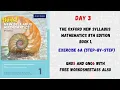 Oxford New Syllabus Mathematics 8th Edition Book 1 Exercise 6A Q5 Q6 Step by Step Free Worksh