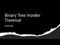 SOLVED Binary Tree Inorder Traversal - LeetCode 94