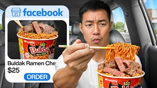 I Tried Food from Facebook Marketplace