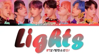 BTS 방탄소년단 Lights Color Coded Lyrics Han Rom Pt 日本語字幕 