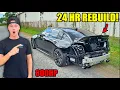 Download Lagu We Rebuilt A Wrecked Cadillac V Blackwing Within 24 Hours