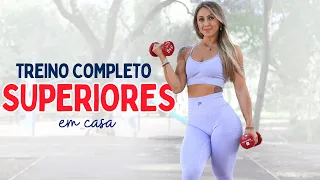Treino Completo para Braços e Costas - em casa