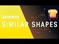 Similar Shapes Geometry Maths FuseSchool