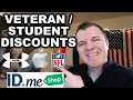 HUGE Military Student Discounts w ID ME