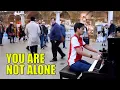 Download Lagu When I Play Michael Jackson You Are Not Alone at Train Station | Cole Lam