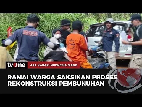 Rekonstruksi Pembunuhan Sadis Anak 8 Tahun oleh Tetangga Korban