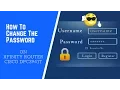 How to Change The Password On XFINITY Router Cisco DPC3941T