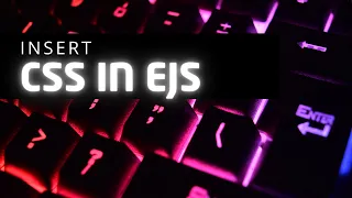 Node JS How to Load External CSS Stylesheets to EJS Files Tutorial