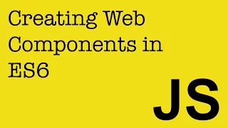 Creating Web Components in JavaScript ES6 to use in your Angular React and Ember projects