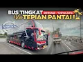 Lagu PECAH REKOR , PERTAMA DI JALURNYA ‼️ Naik Bus Tingkat Lewat Jalur Tepian Pantai Denpasar - Jogja. 
