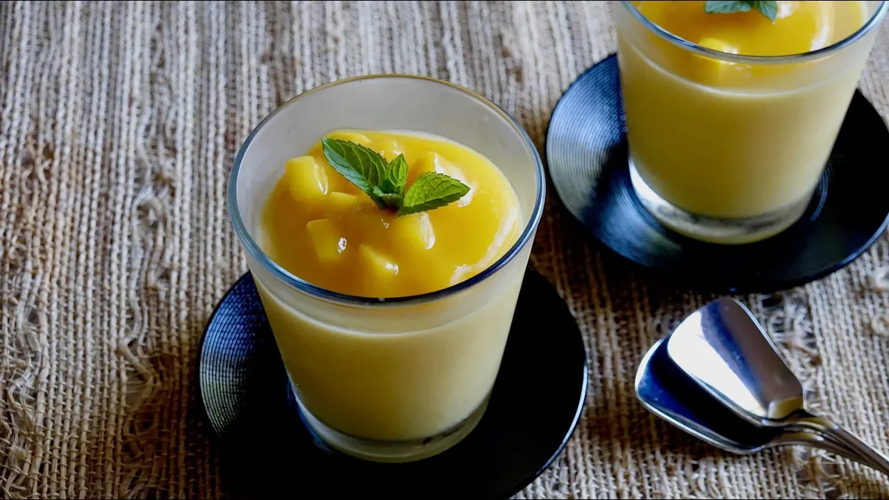Mango Purin Recipe - Japanese Cooking 101