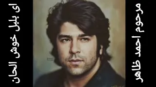 احمد ظاهر  ای بلبل خوش الحان با گل بودت پیمان  دندنها