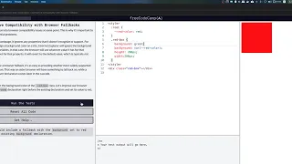 freeCodeCamp Improve Compatibility with Browser Fallbacks