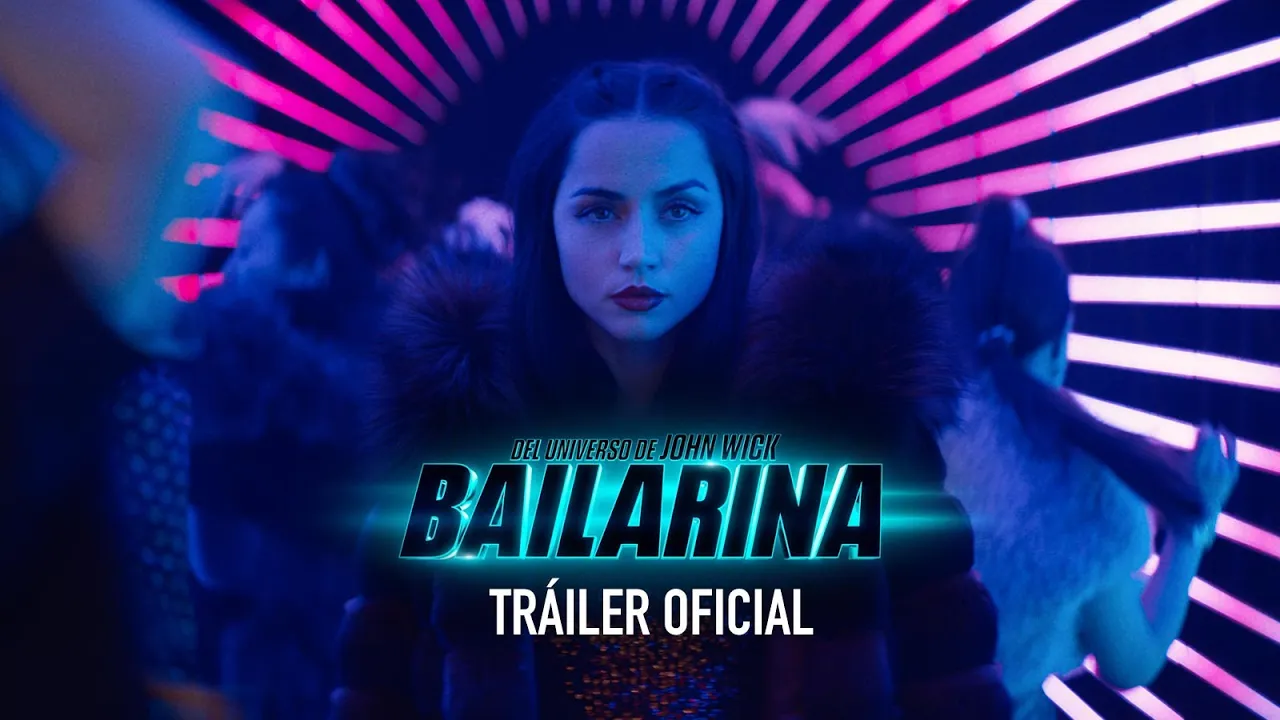 Tráiler de Del universo de John Wick: Bailarina en línea.