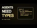 Typed DSLs For Agents