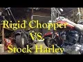 Rigid Chopper Vs Stock Harley My Perspective