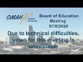 5-18-2026 Omaha Public Schools Board of Education Meeting