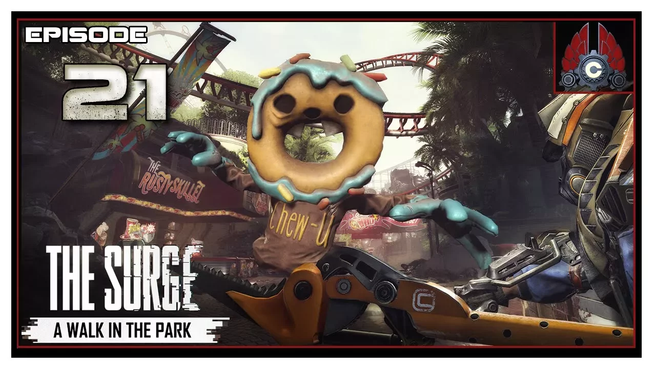 Let's Play The Surge: A Walk In The Park DLC Run With CohhCarnage - Episode 21