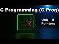 Unit 2 C Programming C Prog BCA 2nd Semester MIC