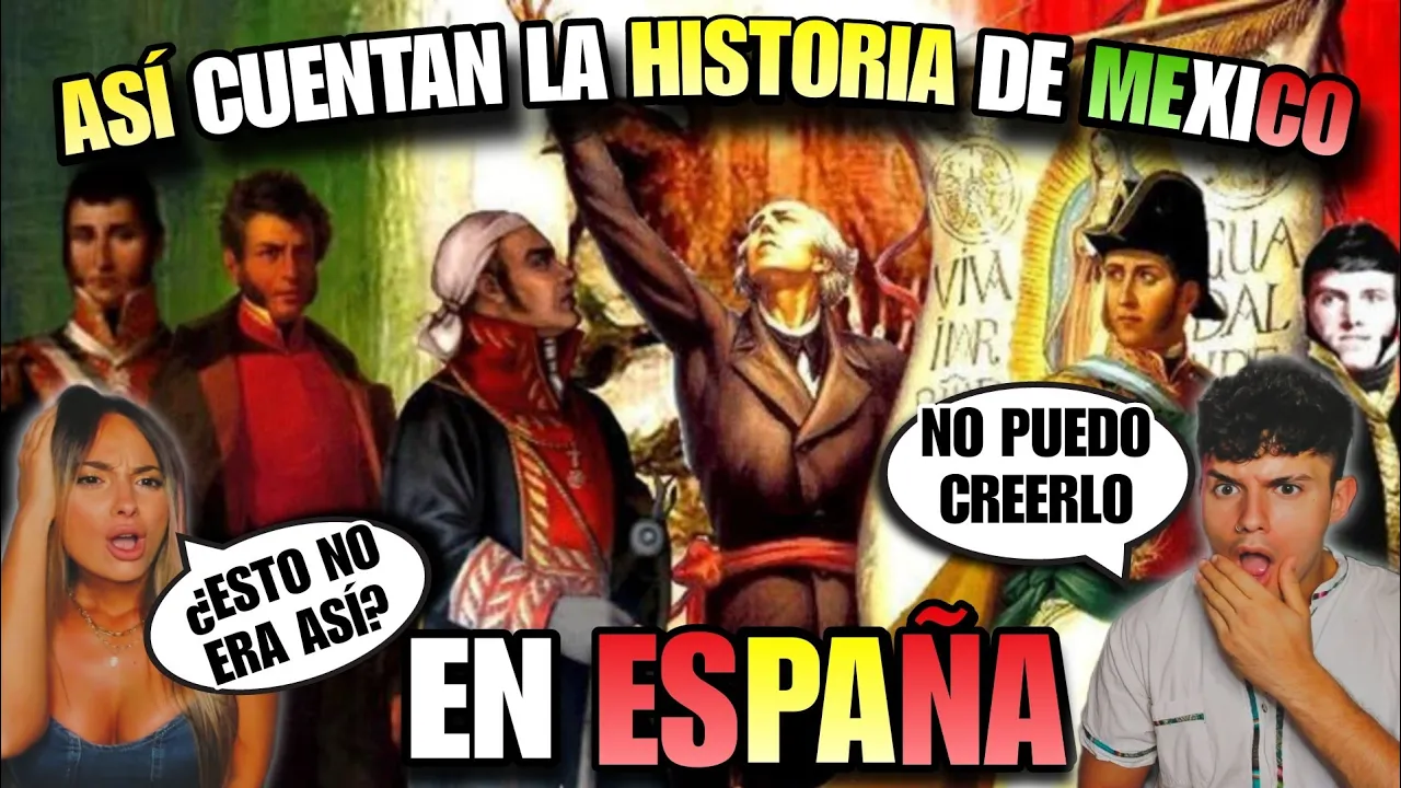 ESPAÑOLES REACCIONAN a LA VERDADERA HISTORIA DE MÉXICO 🇲🇽😱 *ESTO NO lo CUENTAN en EUROPA*